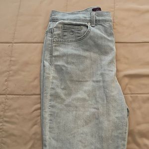 Gloria Vanderbilt Womens Denim Capri Size 10